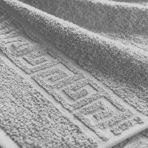 Полотенце махровое Туркменистан АТК 40*70 цинково серый