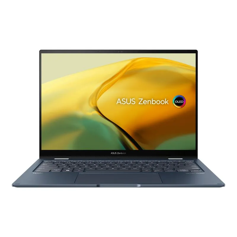 Ноутбук ASUS ZenBook14 Flip OLED UP3404VA-KN026W Intel i7-1360P/16G/1T SSD/14"2,8K(2880x1800) OLED Touch/Intel Xe/Win11 Синий, 90NB10E2-M002A0
