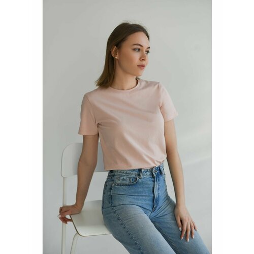 фото Футболка comfort life, размер 48, розовый