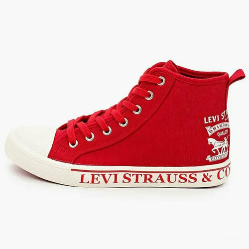 фото Кеды levi's, размер 38, красный