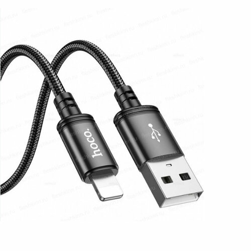 Кабель USB - 8 pin HOCO X91 Radiance 30м 24A цвет чёрный 490₽