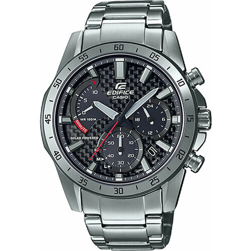 фото Наручные часы casio edifice eqs-930d-1a, серый, серебряный
