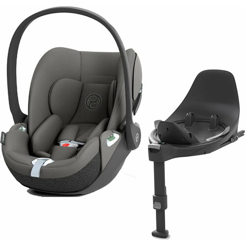 Cybex Cloud T i-size с базой isofix T (Mirage Grey) автокресло детское cybex cloud z i size 0 0 от 0 мес до 12 мес оранжевый