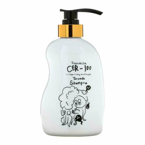 Шампунь Elizavecca CER-100 collagen hair a muscle tornado shampoo 2159₽
