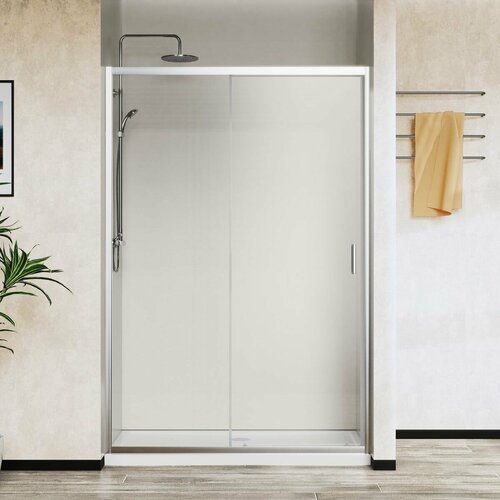 Vincea City 130x195 VDS-5CT130CL стекло прозрачное, профиль хром