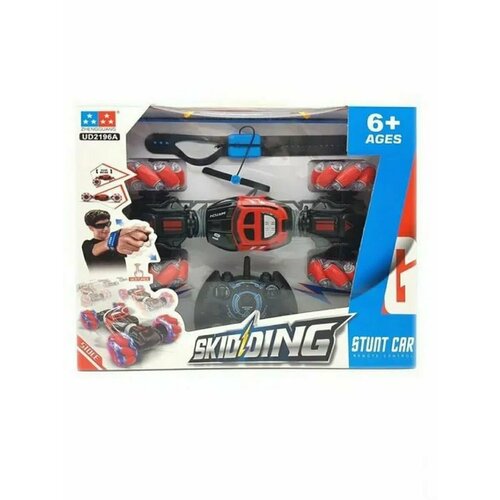 Скидинг Машинка Перевертыш Skidding красная