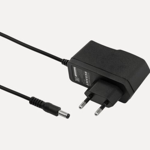 Изображение товара Блок питания Rexant 110-220В / 12В, 1А, 12Вт с DC разъемом подключения 5.5х2.1, IP23