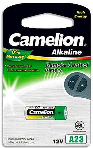 Батарейка Camelion A23-BP1 LR23A (0% Hg) BL1