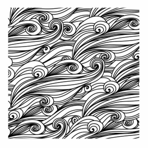 Craft&Clay Текстурный лист TSN №16 Море