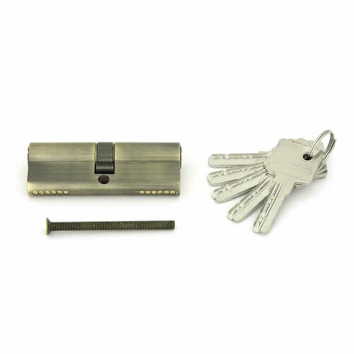 Цилиндр для замка Palladium 80 C ET ключ-ключ бронза цилиндр palladium c et ab 80 35х45 мм ключ ключ античная бронза