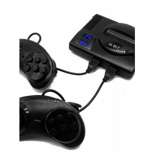 Игровая приставка Super Mini MD 16 bit +208 встроенных игр игровая приставка 16 bit sega genesis mini 42 встроенных игр 2 геймпада черная usa оригинал