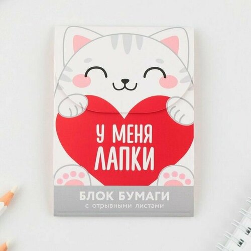 Бумажный блок с отрывными листами для записей Коша 50 листов 431₽