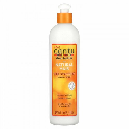 Cantu, Shea Butter for Natural Hair, Curl Stretcher Cream Rinse, 10 oz (283 g)