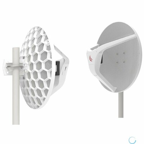 Точка доступа MikroTik Wireless Wire Dish (Pair of preconfigured LHGG-60ad devices for 60Ghz link (60GHz antenna, 802.11ad wir