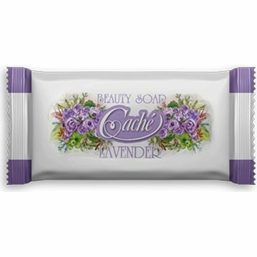 Cache , туалетное мыло для ухода 125gr X 48 лаванда, CLS0023
