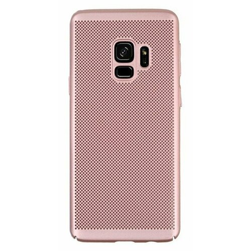 шлейф для samsung g960 galaxy s9 g965 galaxy s9 сканер отпечатка пальца золото Накладка пластиковая для Samsung Galaxy S9 G960 с перфорацией розовая