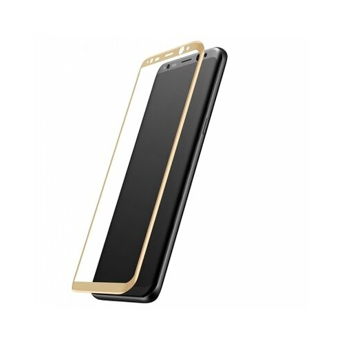 Защита экрана 9H Защитное стекло для Samsung Galaxy S8+ 3D Gold 9h