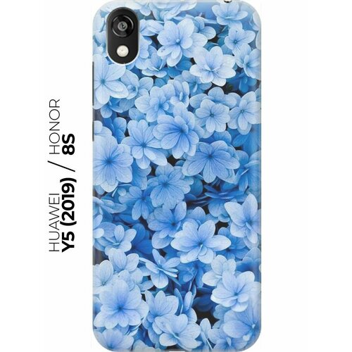 RE: PA Накладка Transparent для Huawei Y5 (2019) / Honor 8S с принтом Голубые цветочки re pa накладка transparent для honor 30 с принтом голубые цветочки