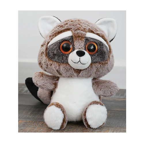 Мягкая игрушка Енот коричневый 25см 950₽