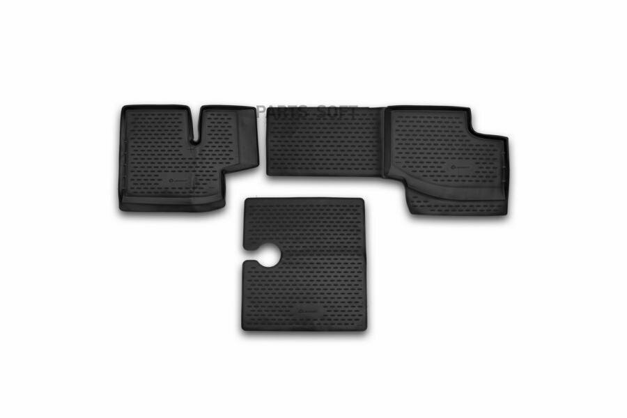 ELEMENT-AUTOFAMILY NLC5603210 коврики в салон! полиуретан 3 шт.\КАМАЗ 6520 14>