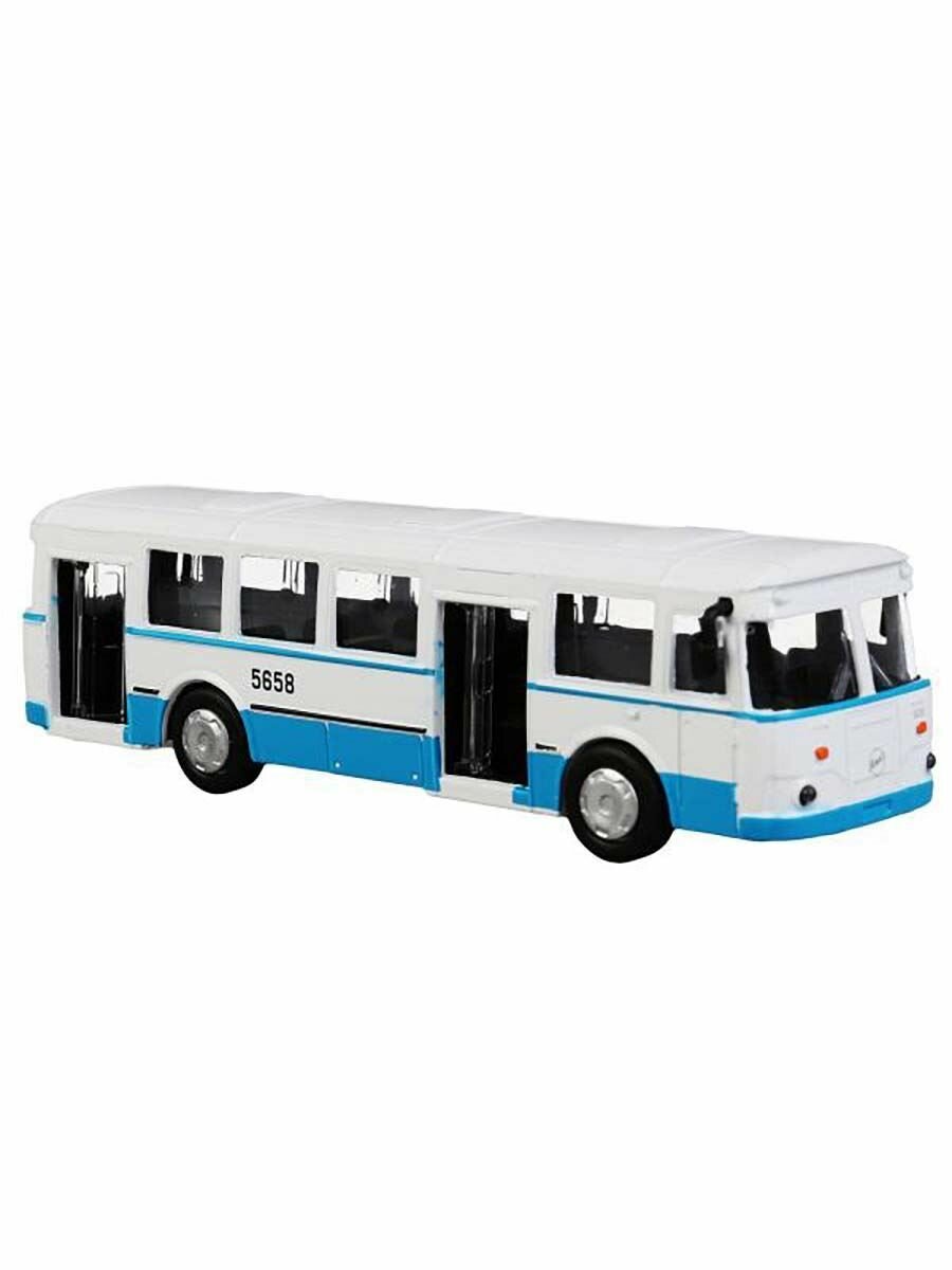 Машина Автобус ЛиАЗ-677 15 см SB-16-57-BL-WB