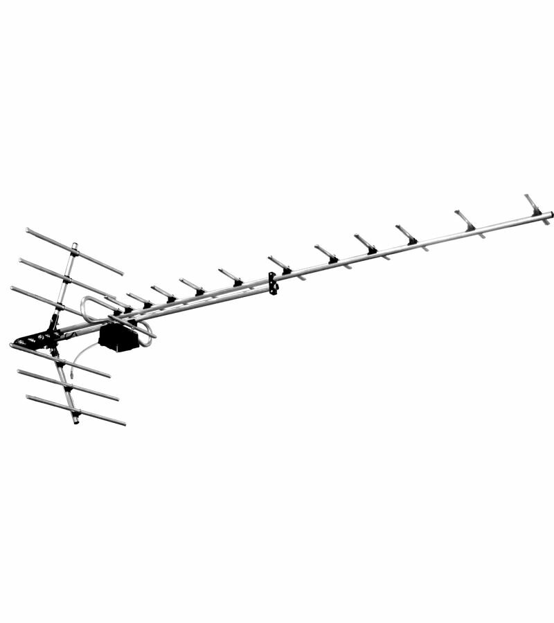 Антенна уличная Дельта Н1181А.F 12V б/к (активная, DVB-T2, с б/п, 28-33 дБ, пакет) - фото №3
