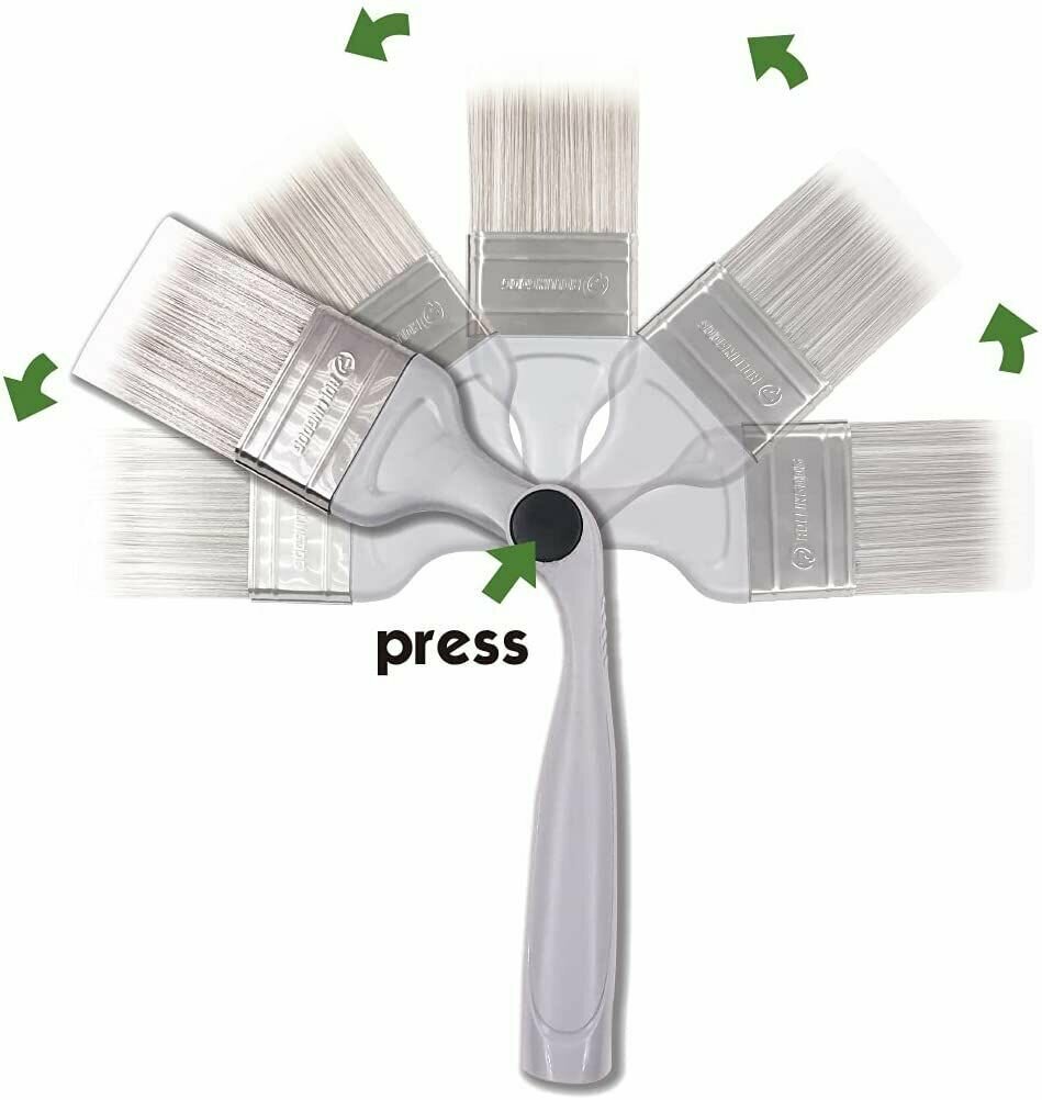 фото Поворотная малярная кисть ROLLINGDOG PRO-ANGLE 2,5 (63,5 мм), прямой срез