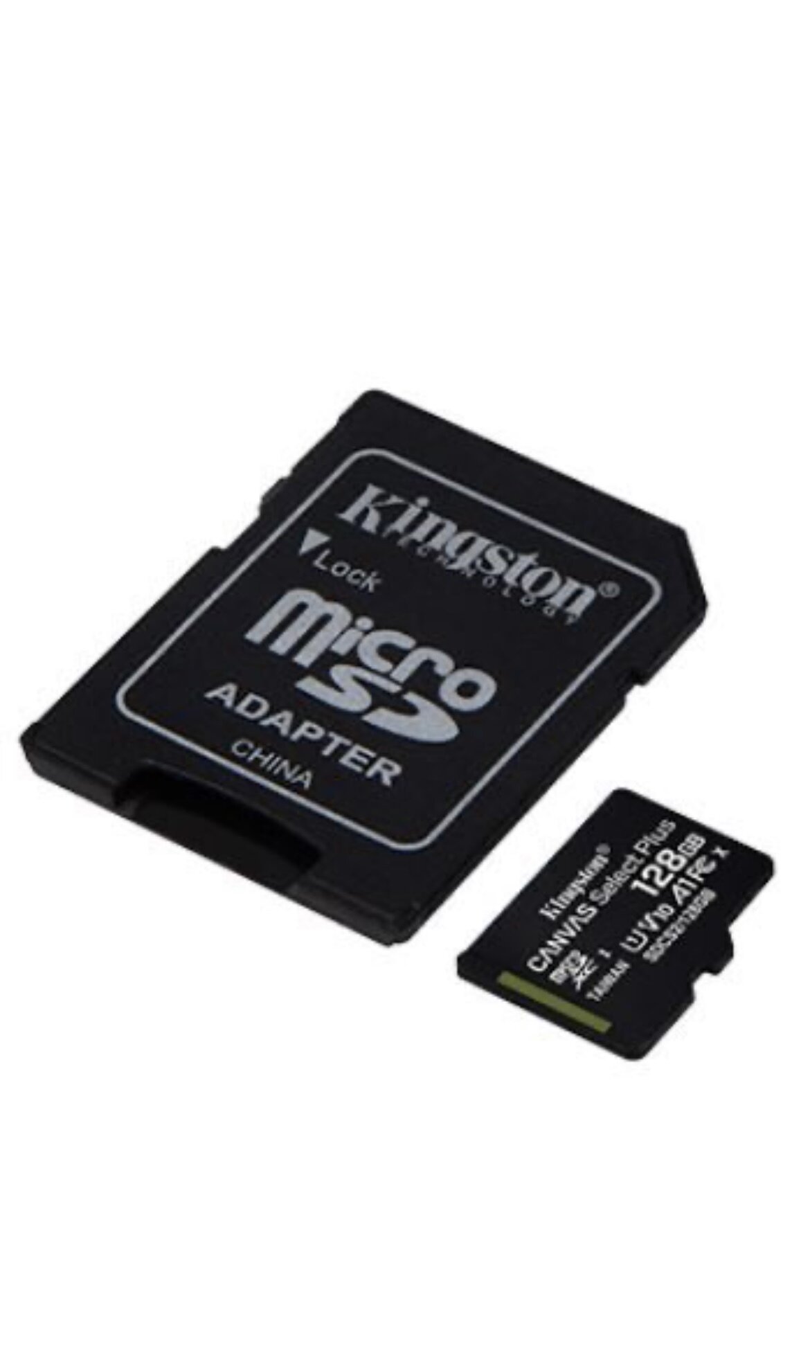 Карта памяти Kingston Canvas Select Plus microSDXC 128 ГБ [SDCS2/128GB] — фото 1