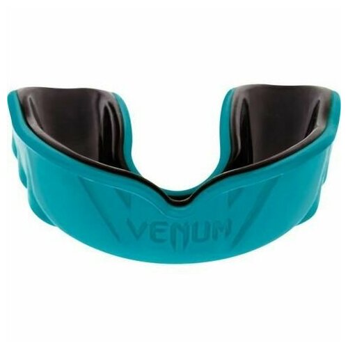 Капа боксерская Venum Challenger Cyan/Black капа боксерская venum challenger black red