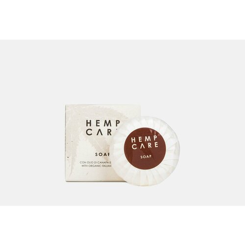 смягчающее мыло для волос и тела hemp care hemp care raw gems 80 г Мыло organic italian hemp oil