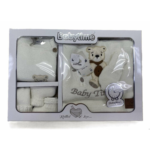 Комплект одежды  BabyTime, размер 56, бежевый