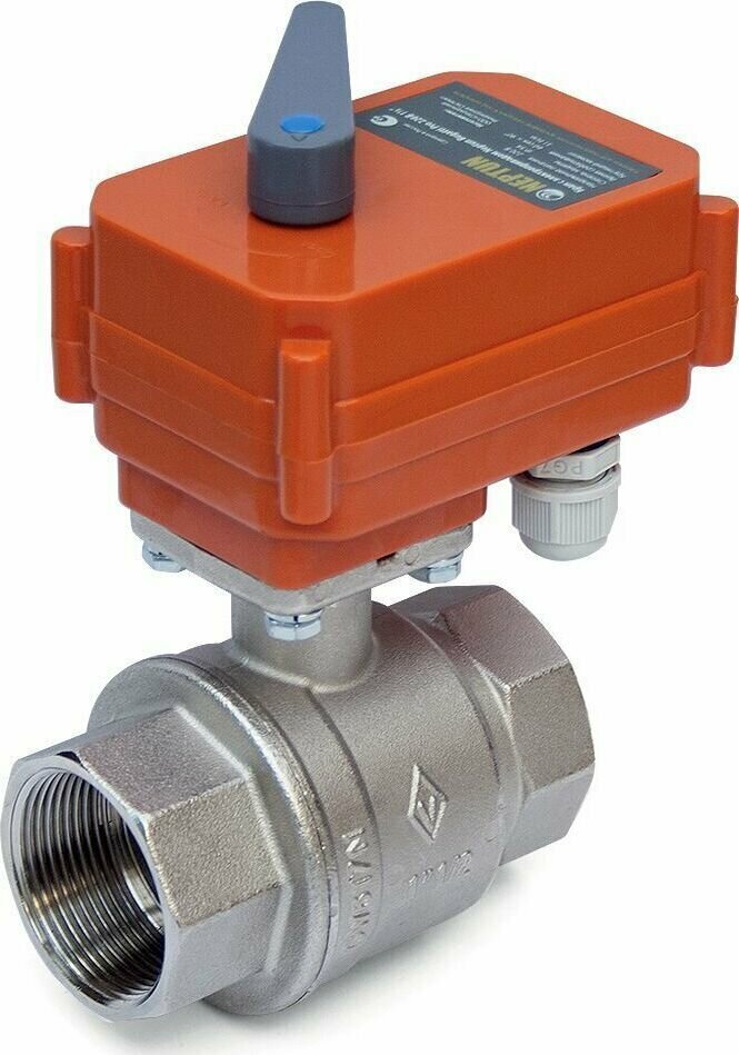 Кран шаровой с электроприводом Neptun Bugatti Pro 220В 2 Нептун Бугатти — фото 1