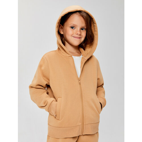 фото Толстовка acoola, размер 110, бежевый