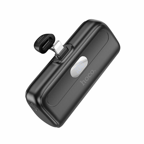 Аккумулятор внешний HOCO J116 Cool charging 5000mAh разъём 8 pin цвет чёрный 92700₽