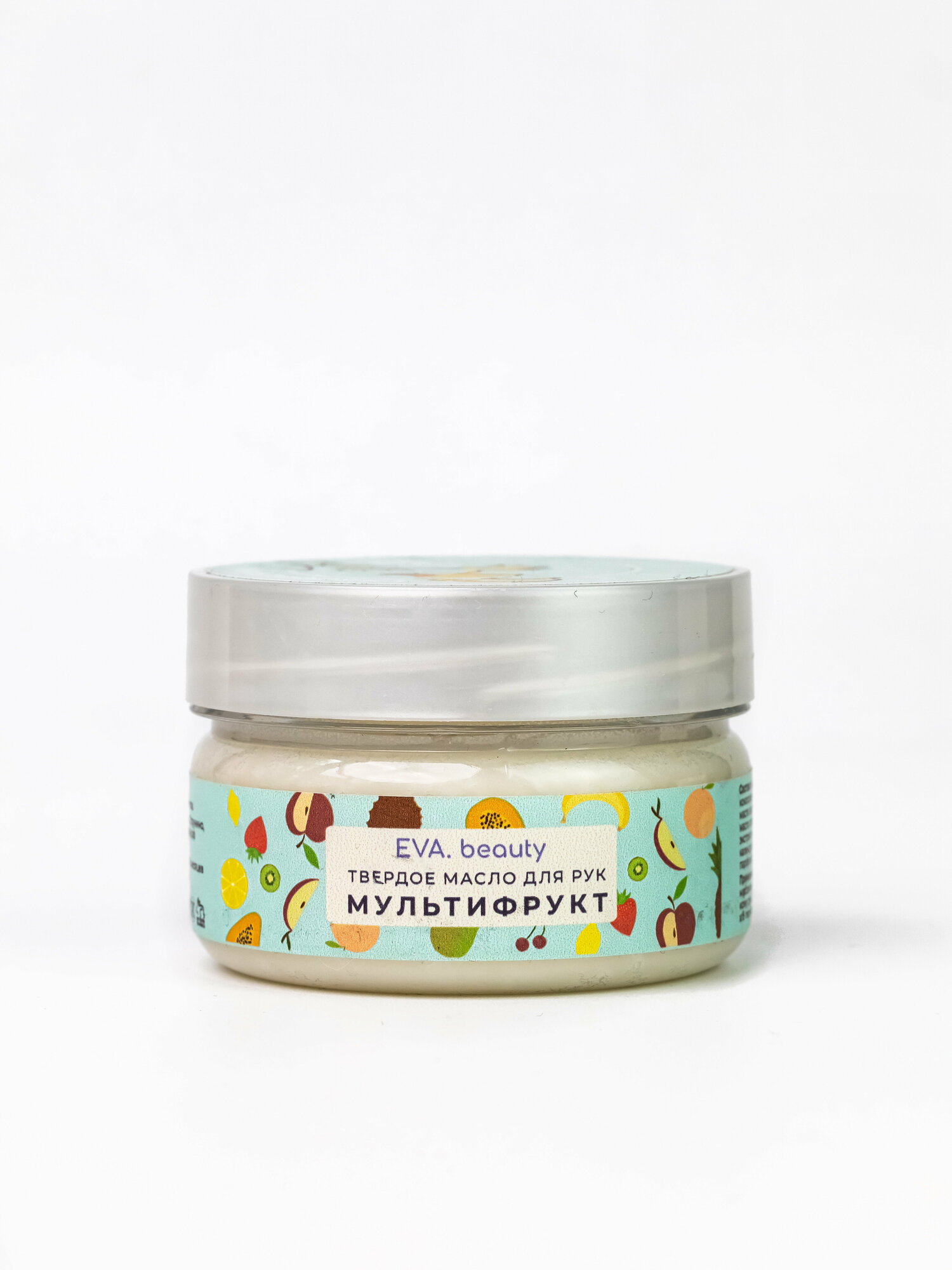 фото Твердое масло EVA beauty мультифрукт для кожи рук, кутикулы и ногтей, 60г, Ева