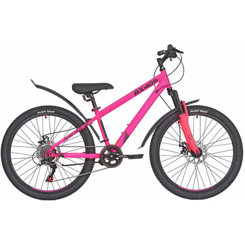 Подростковый велосипед RUSH HOUR 24 RX 405 DISC ST розовый рама 13 6 скоростей 1830000₽
