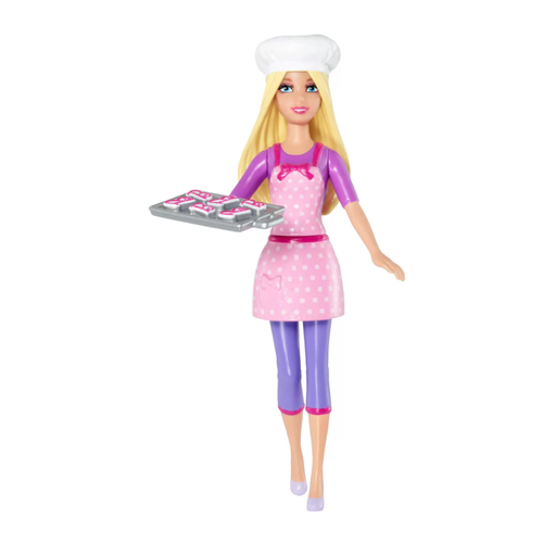 Кукла Barbie Серия Кем быть? Повар, 10 см