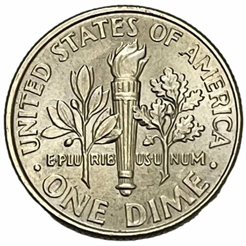 США 10 центов (1 дайм) 2015 г. (Dime, Рузвельт) (P)