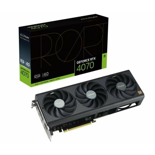 Видеокарта ASUS PROART-RTX4070-O12G RTX4070 HDMI DP312G D6X 8798500₽