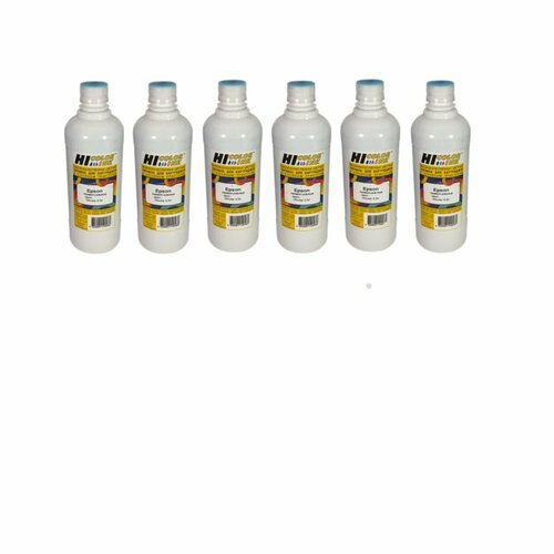 hp 730 300 ml photo black ink crtg Чернила Hi-black ink для Epson T50/P50/R200/RX600, 6*0.5 л, комплект,