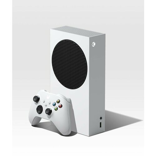 Игровая приставка Microsoft Xbox Series S 512 ГБ SSD без игр белыйчерный 39500₽