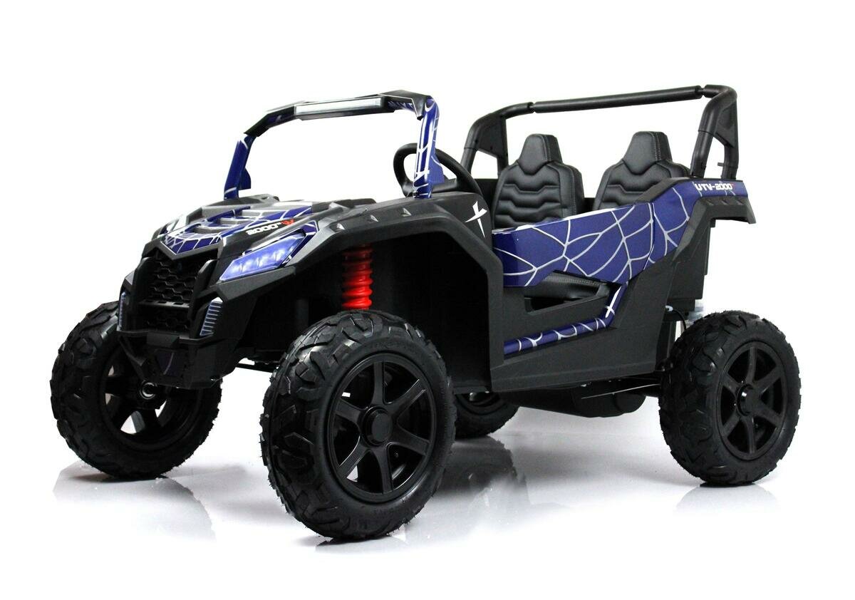 Детский электромобиль M222MM синий Spider (RiverToys)