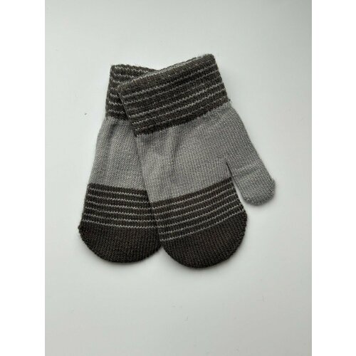 фото Варежки , размер 2-3 года, серый без бренда