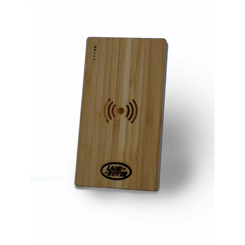 Экологичный внешний аккумулятор Bamboo, 4000 mAh внешний аккумулятор zens magnet 4000 mah черный