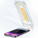 Защитное стекло самоклеящееся с боксом iPhone 15, iGrape - изображение