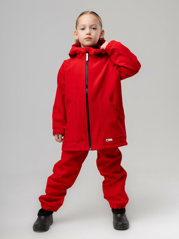 Комплект верхней одежды BODO размер 92-98, красный