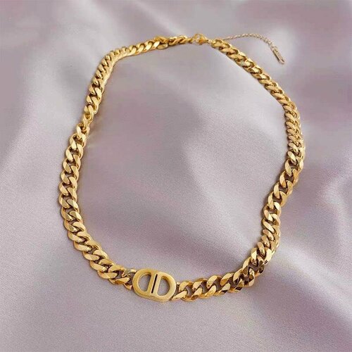 Колье ECS, длина 39 см, золото