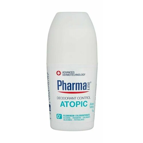 Шариковый дезодорант для сухой и чувствительной кожи Herbal Pharmaline Deodorant Control Atopic