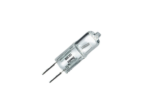 Лампа галогеновая капсульная 2800K 50Вт прозрачное стекло GY6.35 12V D10xH41мм Donolux DL200750