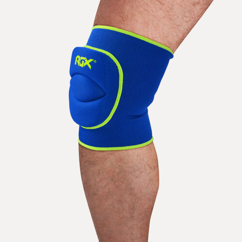 Изображение товара Наколенники RGX-8745, волейбольные, размер L, универсальные, лайм/синий